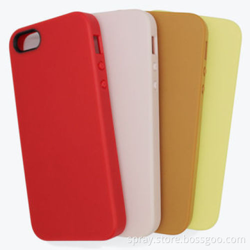 Jelly Series Soft TPU with Microfiber Back Cover Snap on Case for iPhone 5